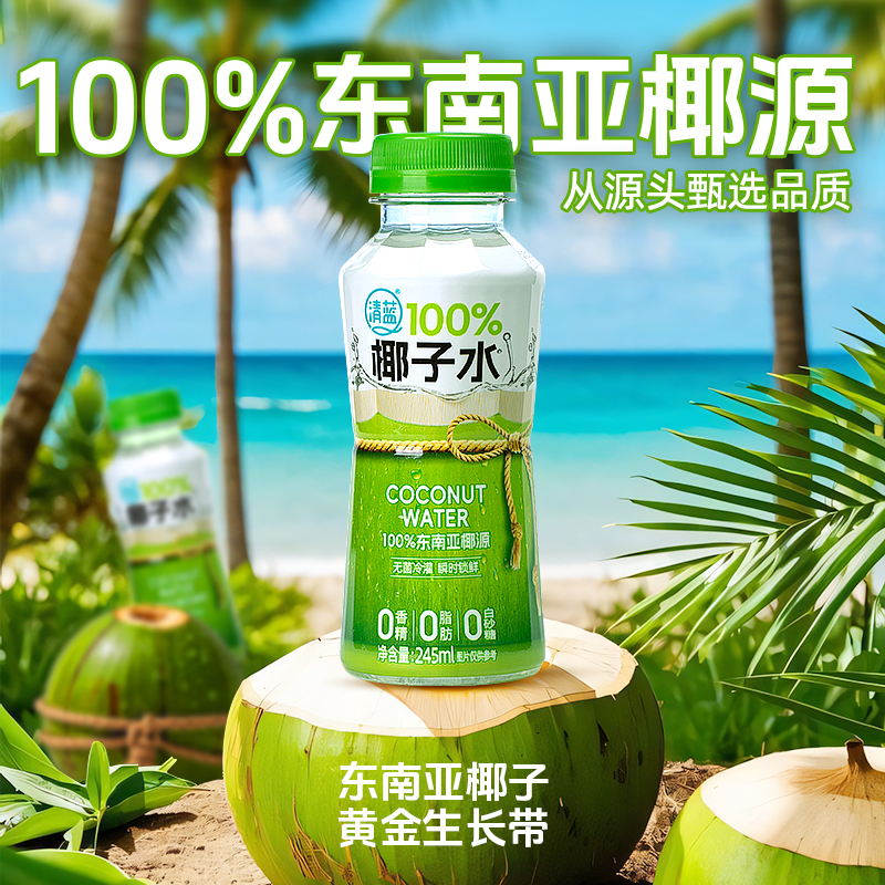100%椰子水245ml