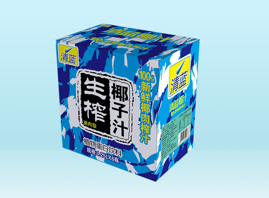 清藍椰汁 清藍椰汁